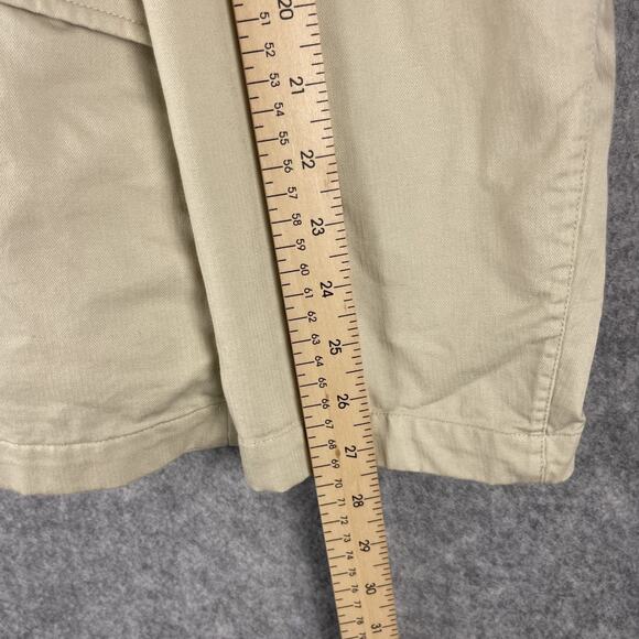 Joseph Abboud Utility Blazer Jacket Mens XL Khaki Unstructured Cotton Adjustable - Picture 14 of 16